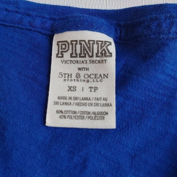 PINK Victoria's Secret Toronto Blue Jays V Neck XS - Picture 3 of 4